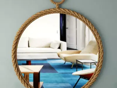 Dock Wall Mirror 3D model
