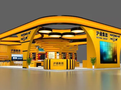 Exhibition - Area - 15X21-3DMAX2009-03 3D model