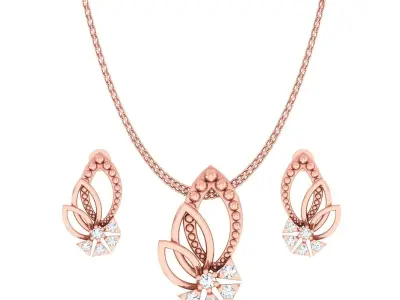 Pendant Earrings combo - 322 3D print model