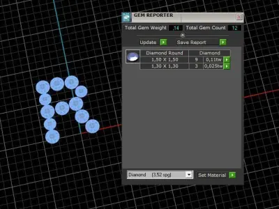 Ring Letter 3D print model
