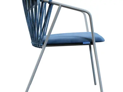 Baga Chair Musola Low-poly 3D model
