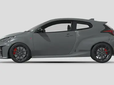 Toyota GR Yaris 3D model