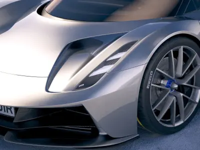 Lotus Evija 2020 3D model
