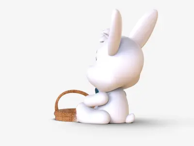 Easter Bunny 3D print model