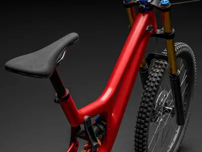 Santa Cruz Downhill Bike 3D model