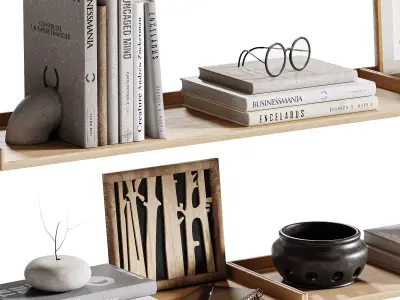 Decorative set 42 3D model