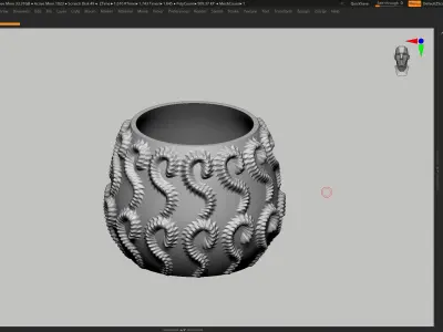 vase 3d print 550  3D print model