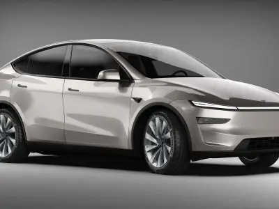 Tesla Model Y 2025 3D model