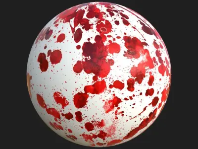 Blood Tileable Procedural Material Texture
