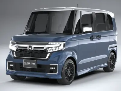 Acura N-Box Custom 2022 3D model