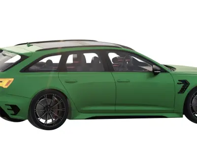 Audi RS6-R Avant  3D model