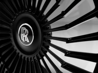 Vossen UV5 car Ring Low-poly 3D model