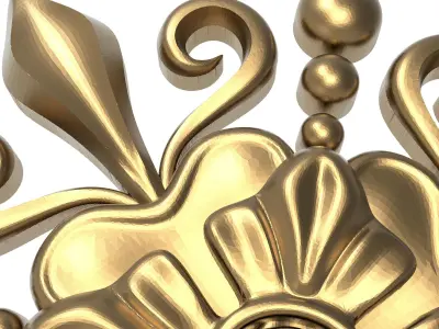  decorative pattern ready for 3D printing 3D model 363
