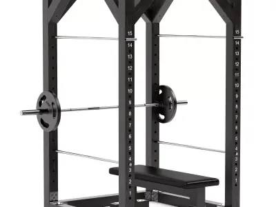 gym equipment 3D model order