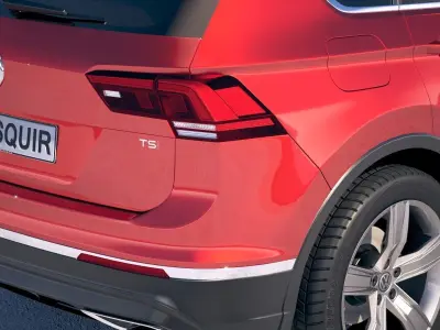 Volkswagen Tiguan USA 2018 3D model