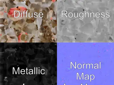 Hamadryas Baboon 3D Model with Detailed Manes and Pink Face Low-poly 3D model