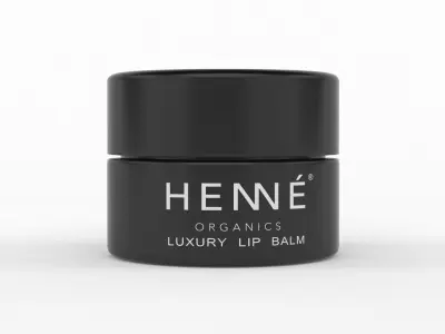 Henne Organics Luxury Lip Balm 3D model