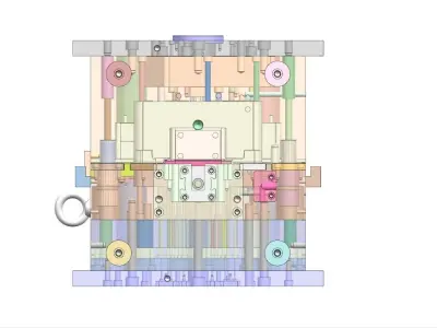 Plastic Mold HOUSING 3D print model