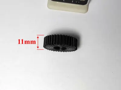 Gear for Electric Bicycle T37 D39 5 3D print model