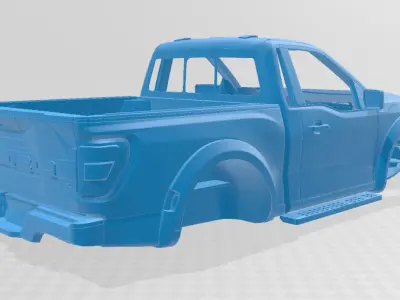 F-150 2022 3D print body car 3D print model