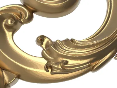  decorative pattern ready for 3D printing 3D model