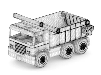 Truck Toy 3D model