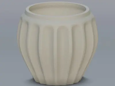 Garden urn planter54 3D model
