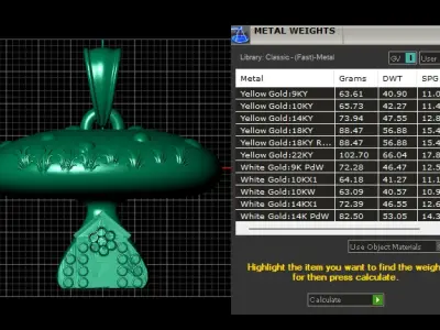 MUSHROM STYLE HOUSE PENDANT 3D PRINTABLE MODEL  3D print model