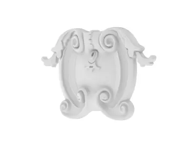 Cartouche Ornament 005 3D model