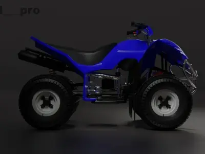 APC Edge 90 ATV 2018  3D model