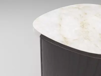 Kolino Side Table Low-poly 3D model