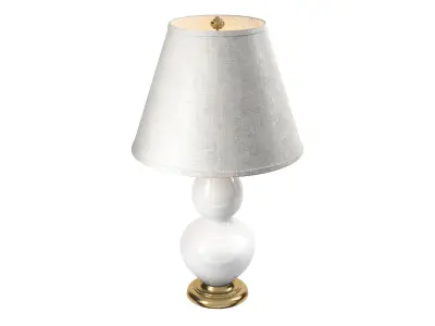 Ceramic Lamp Low-poly 3D model