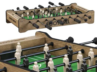 Table Football Super Game  3D model