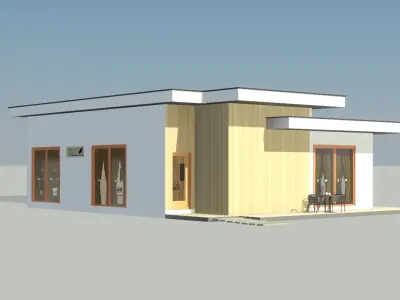 Revit project 58 3D model
