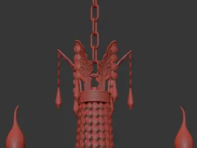 Chandelier Ancona e 1 6 6 200 GB 3D model