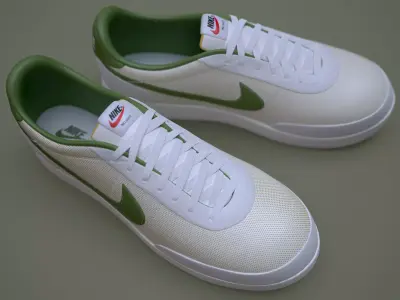 Nike Killshot OG Oil Green Grey Low-poly 3D model