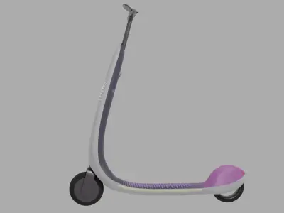 NEBULA Scooter V2 Low-poly 3D model