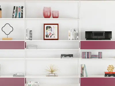 Shelves XY03 2 3D model