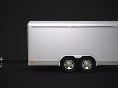 Cargo Trailer 3D model