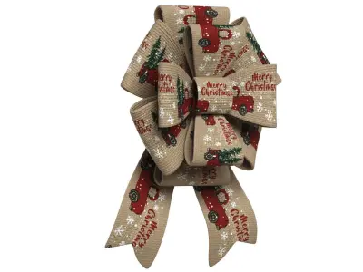 Christmas Bow Ribbon 38 Low-poly 3D model