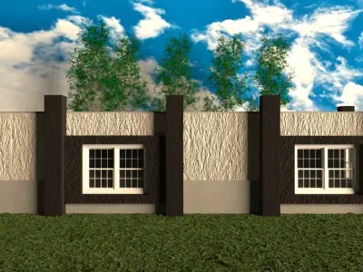 MODERN CHALET 3D print model