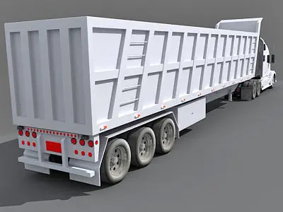 Dump Truck 10 3D model
