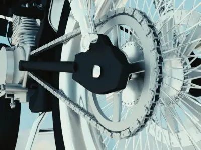 Bosozoku Bike  3D model