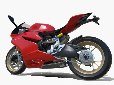 Motorcycle Ducati 3D model
