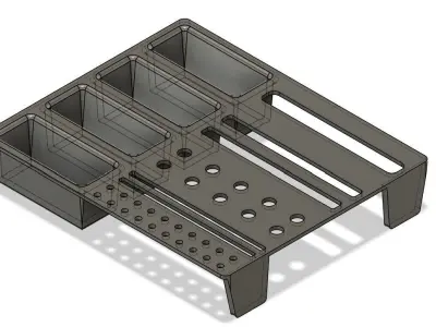 SIMPLE NUT AND BOLT ORGANIZER  3D print model