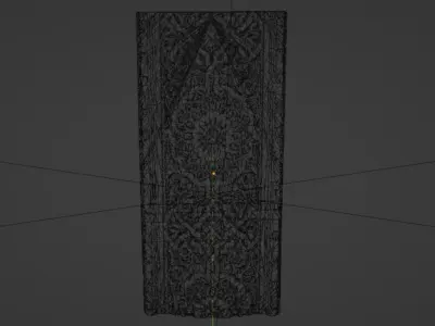 Classic decor ornament 281 3D model