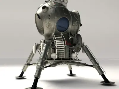 USSR Lunar Lander 3D model