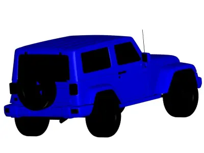 Jeep Wrangler   3D model