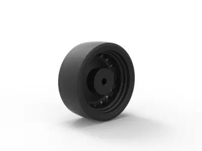 Sport wheel 6 3D print model