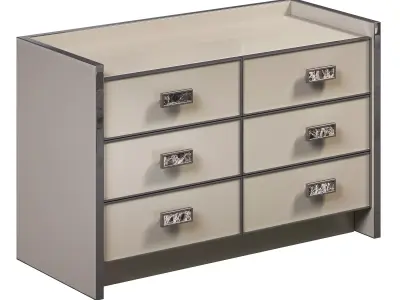 carina-dresser by elve luxury 3D model